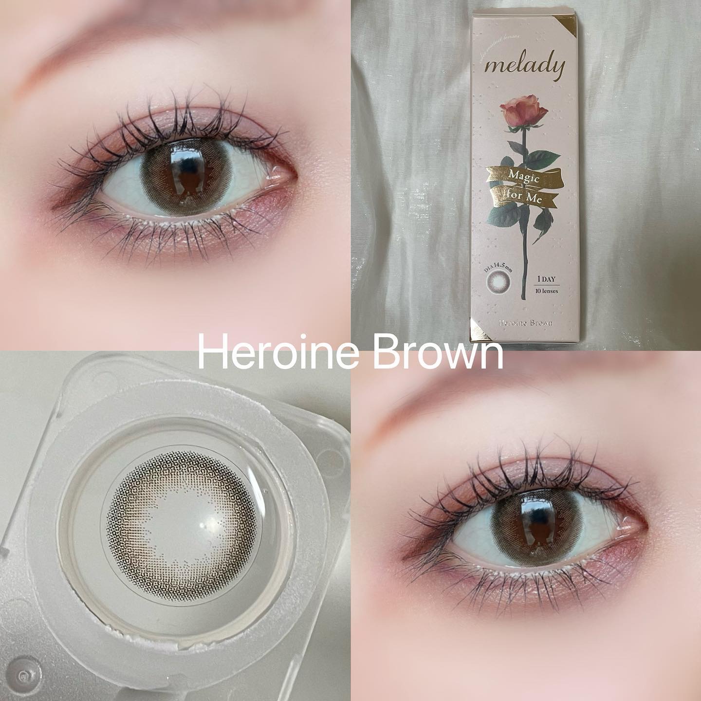 melady 1day/melady/ワンデー（１DAY）カラコンを使ったクチコミ（2枚目）