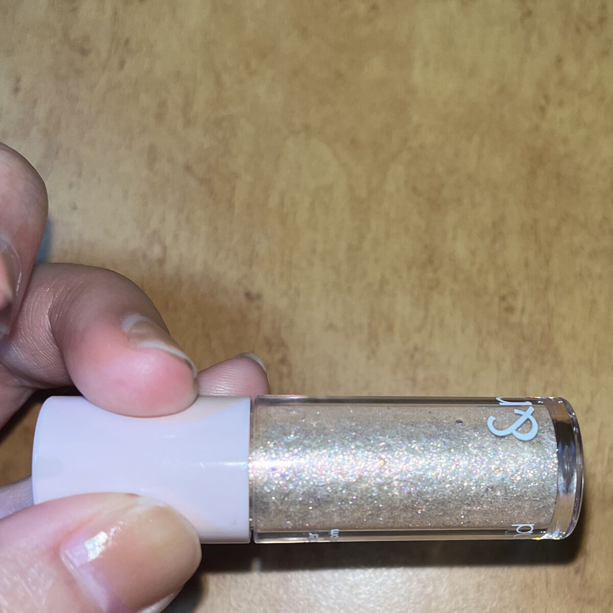 アンドバイロムアンド　グラッシーアイグリッター OR01 オレンジブロッサム/&nd by rom&nd/グリッターを使ったクチコミ（2枚目）