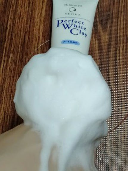 パーフェクトホワイトクレイ/SENKA(専科)/洗顔フォームを使ったクチコミ(3枚目)