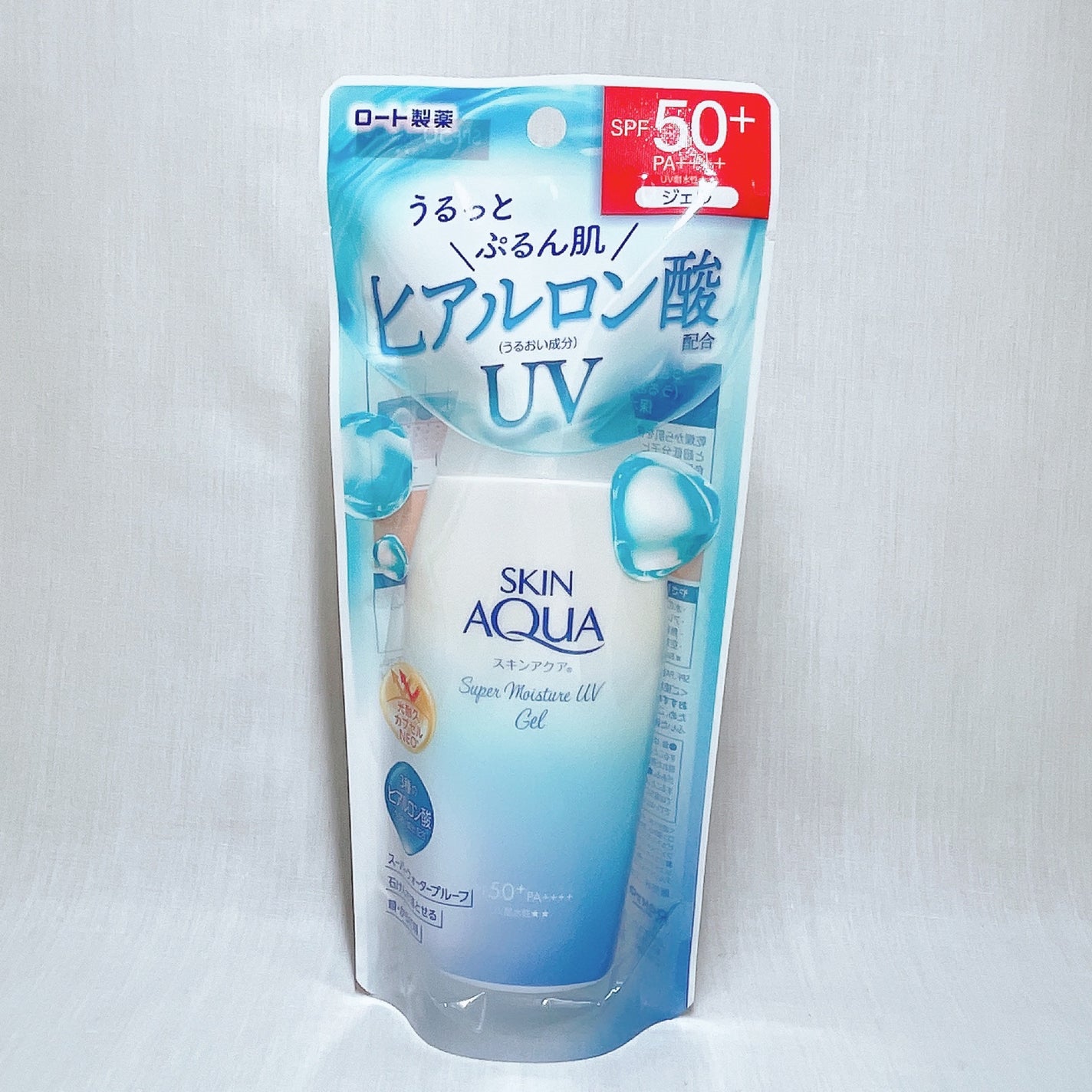 スキンアクア スーパーモイスチャージェル/スキンアクア/日焼け止めジェルを使ったクチコミ(2枚目)