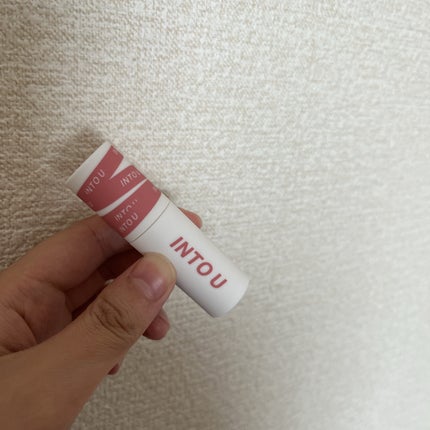 スーパーマットリップ&チークマッド/INTO U/口紅を使ったクチコミ(4枚目)