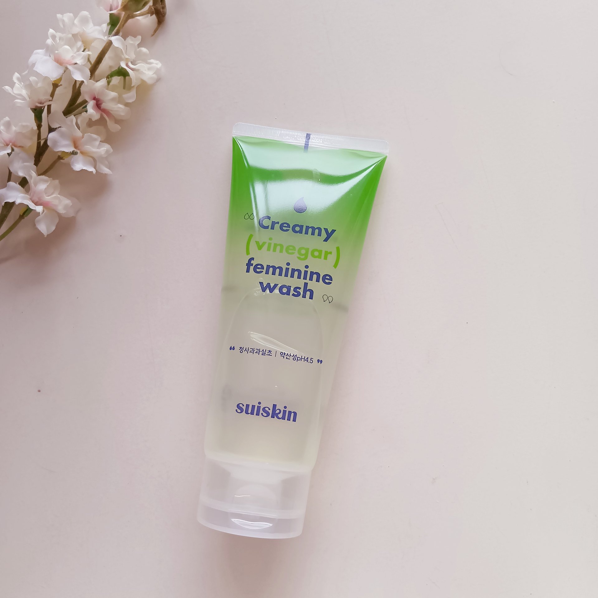 クリーミービネガーフェミニンウォッシュ/suiskin/ボディソープを使ったクチコミ（2枚目）