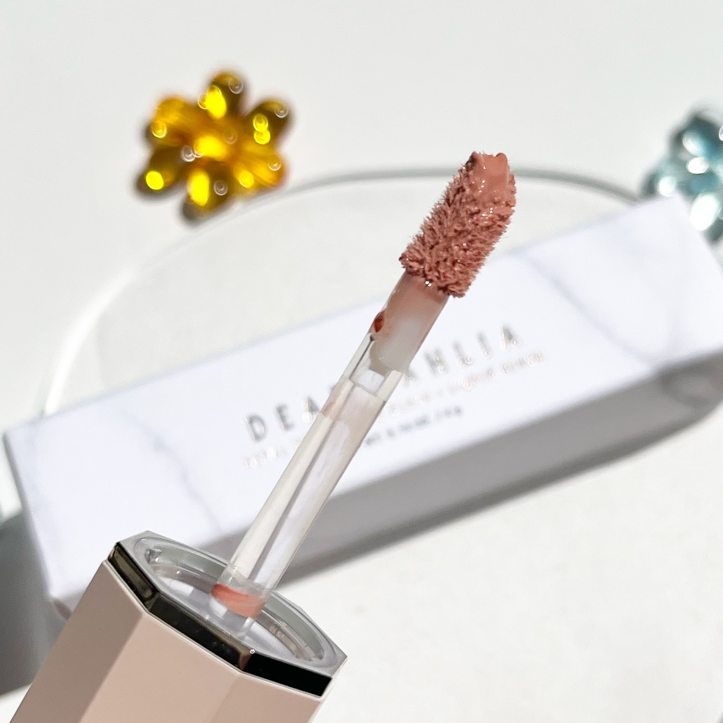 ペタルドロップリキッドブラッシャー/DEAR DAHLIA/リキッドチークを使ったクチコミ（2枚目）