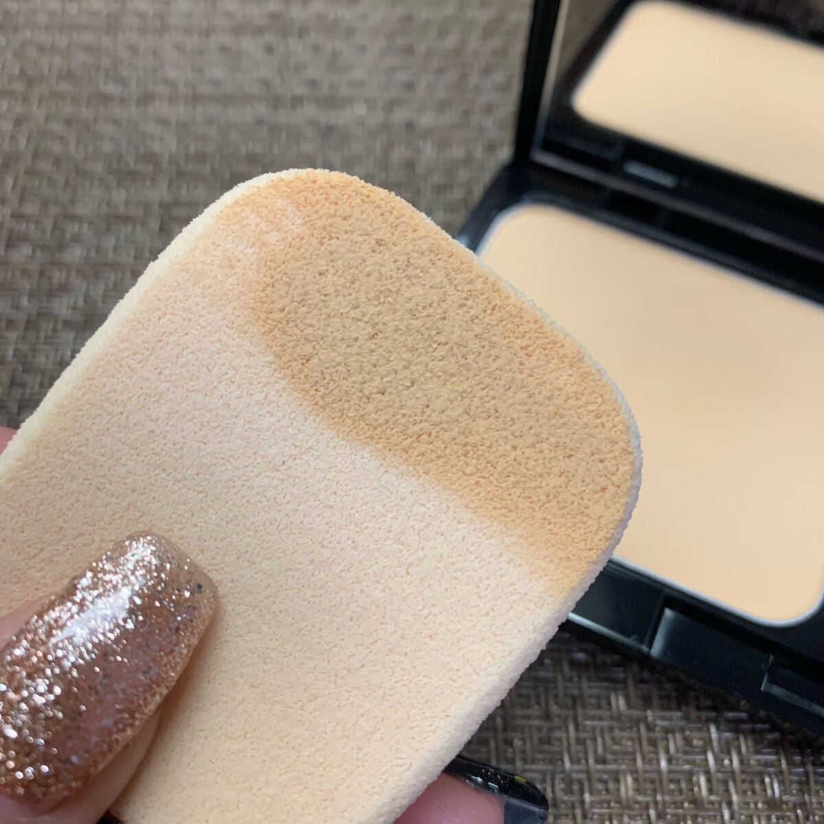 アンジエンド ステージパウダー/シーヴァ/パウダーファンデーションを使ったクチコミ(3枚目)