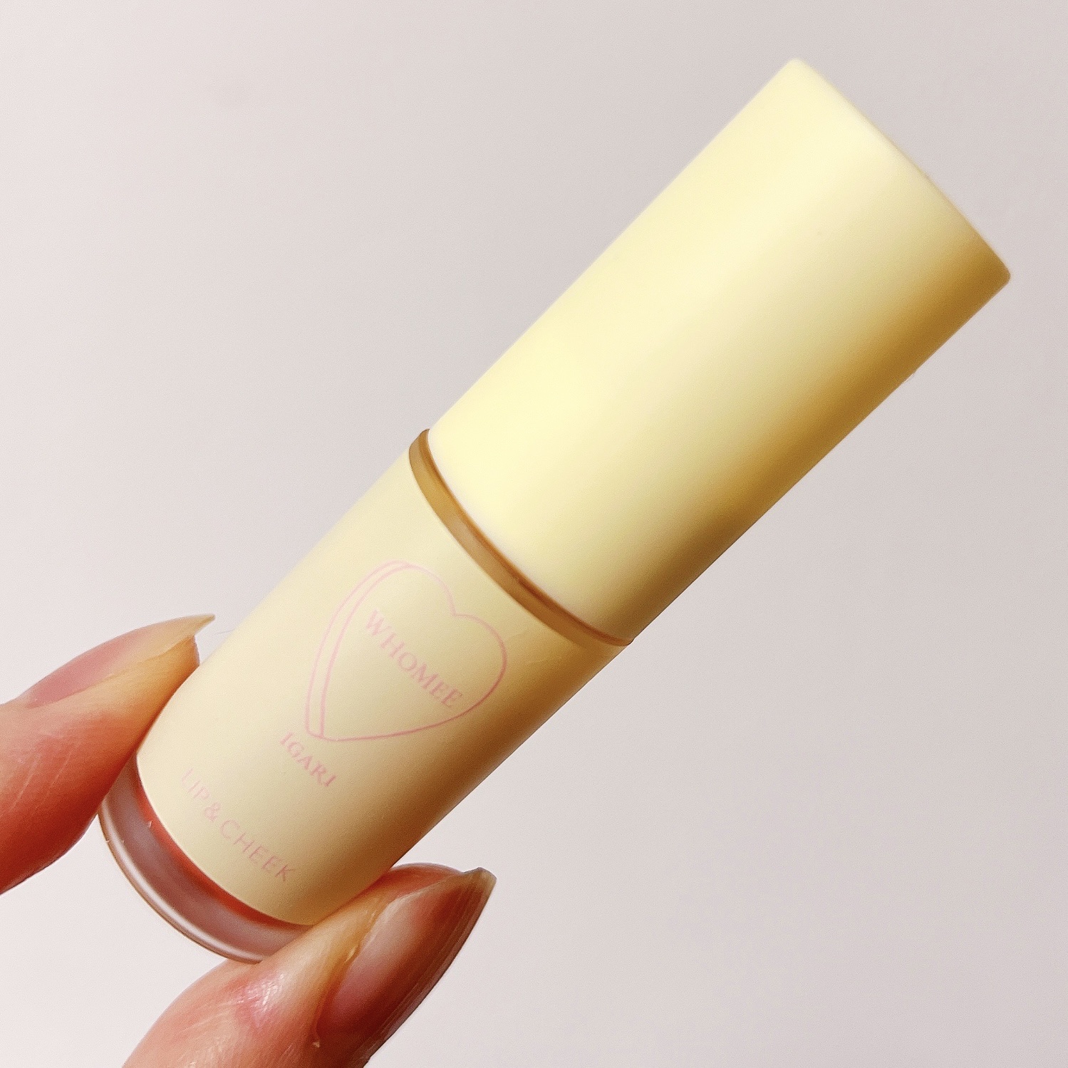 リップ＆チーク/WHOMEE/ジェル・クリームチークを使ったクチコミ（1枚目）