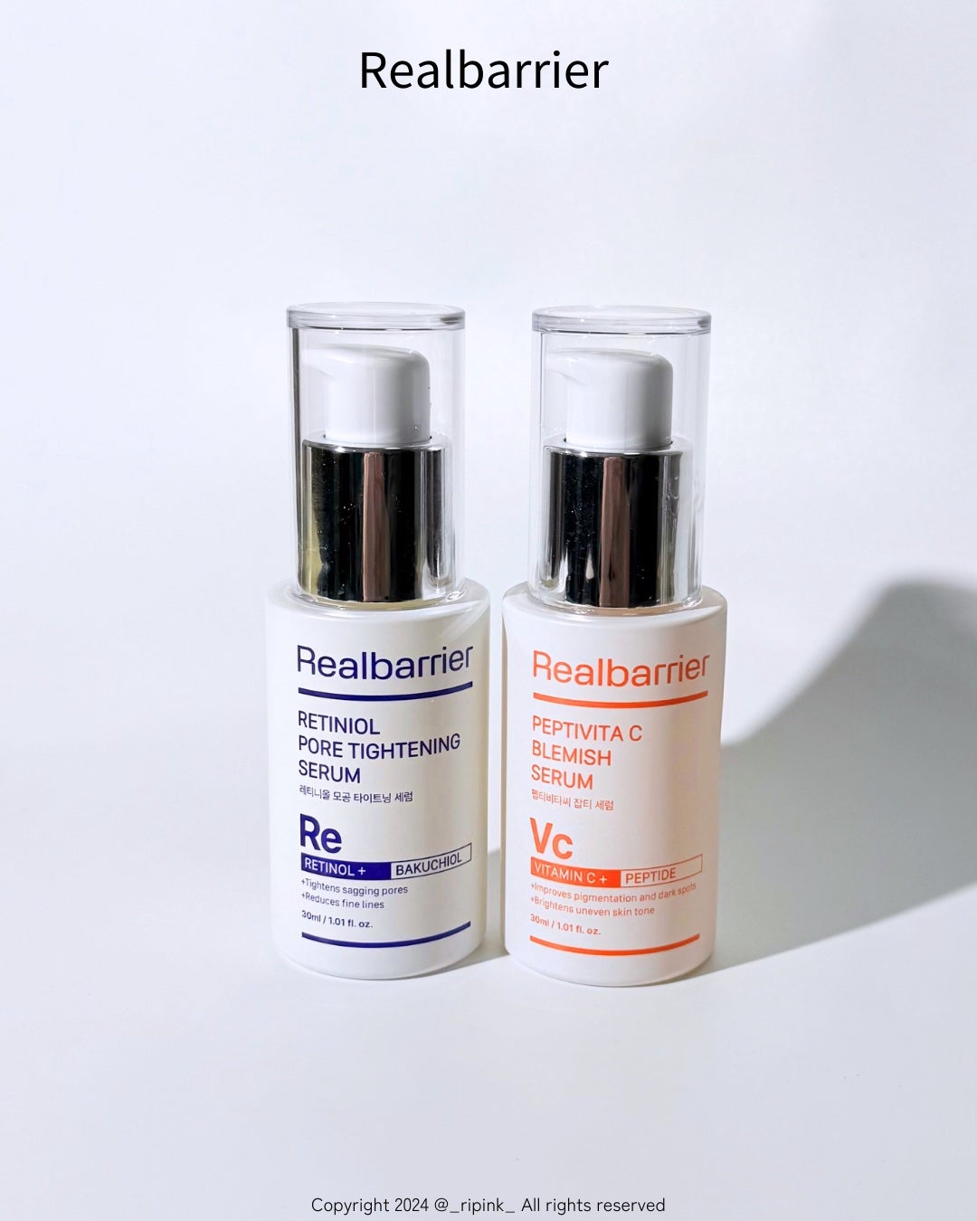 レチ二オールポアタイトニングセラム/Real Barrier/美容液を使ったクチコミ(2枚目)