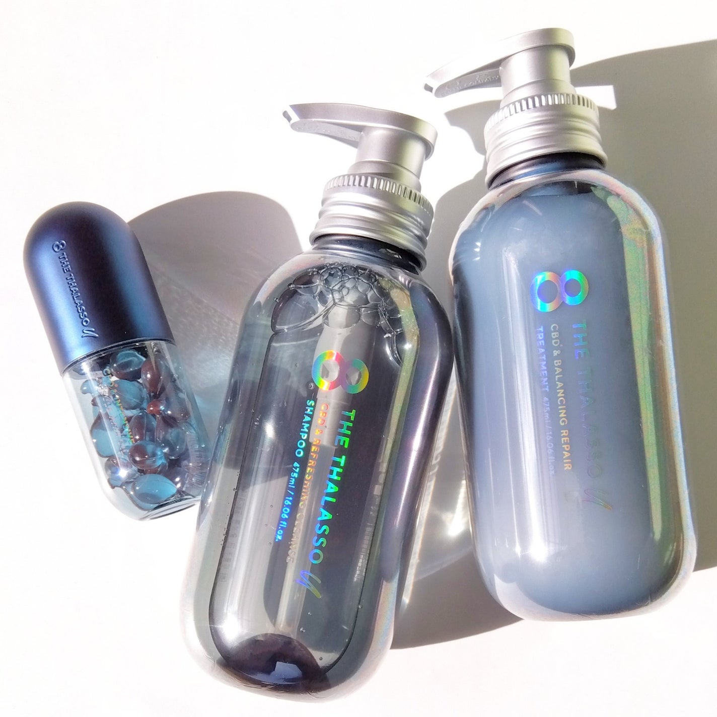 エイトザタラソ ユー CBD&リフレッシング クレンズ 美容液シャンプー/CBD&バランシング ダメージリペア 美容液ヘアトリートメント/エイトザタラソ/市販シャンプーを使ったクチコミ(1枚目)