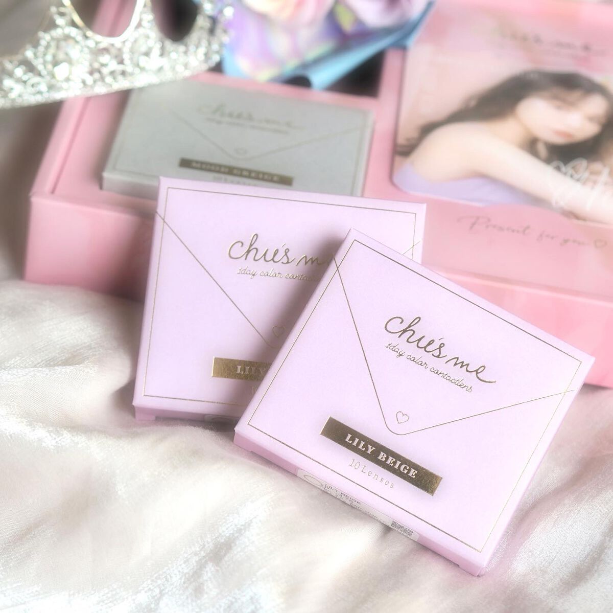 Chu's me 1day/Chu's me/ワンデー(1DAY)カラコンを使ったクチコミ(4枚目)