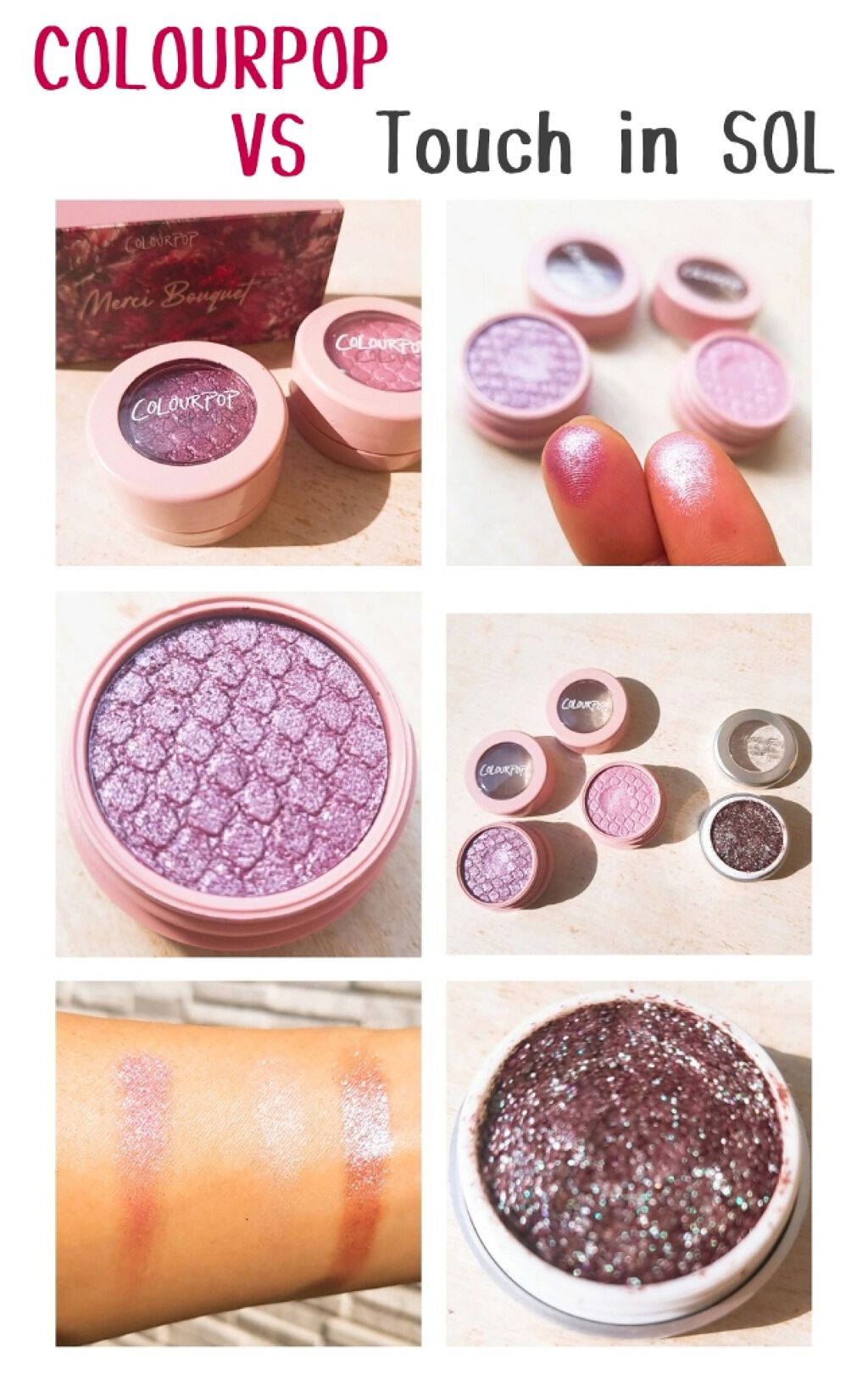 Metallist Sparkling Foiled Pigment/touch in SOL /単色アイシャドウを使ったクチコミ（1枚目）