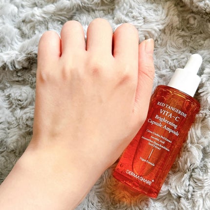 レッドタンジェリンVITA-Cカプセルセラム/DERMASHARE/美容液を使ったクチコミ(6枚目)