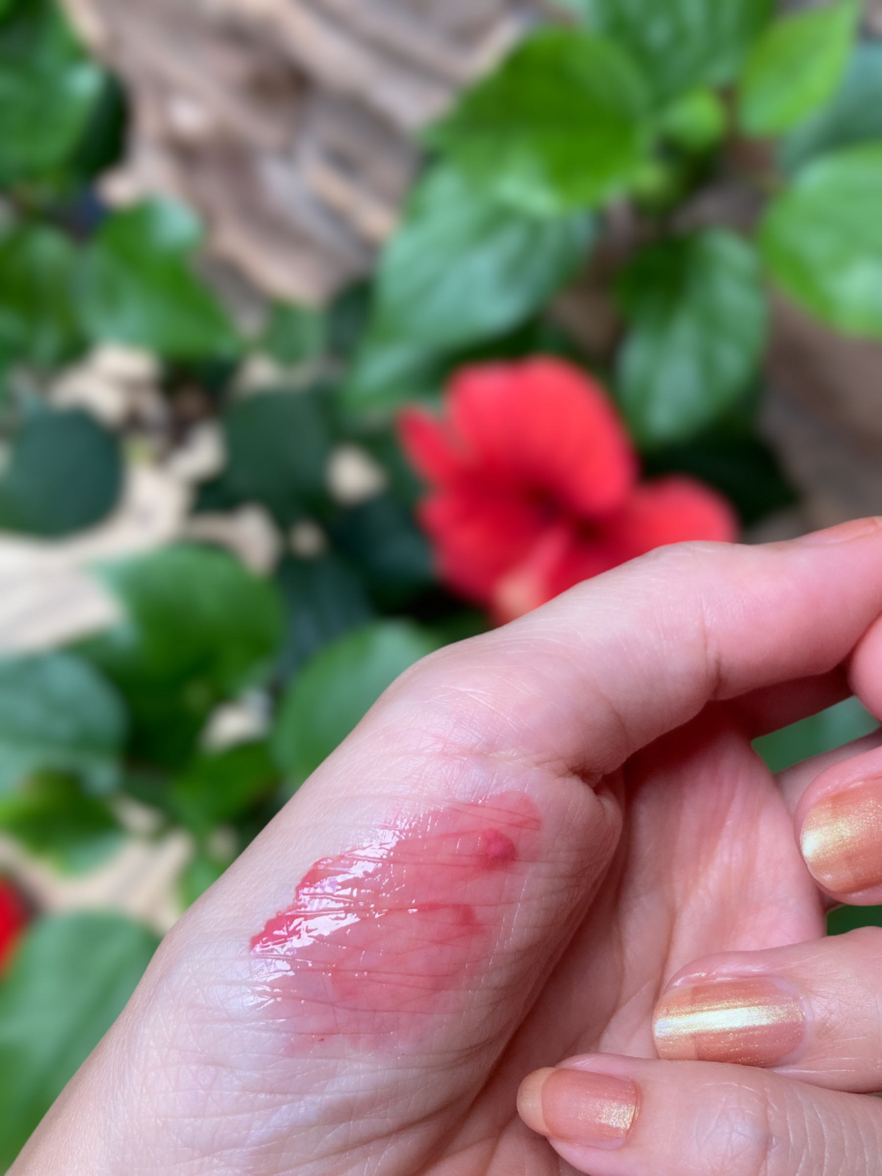 frunflynn シャインユー グロウティント 01 ピンクの絨毯/frunflynn/リップティントを使ったクチコミ（2枚目）