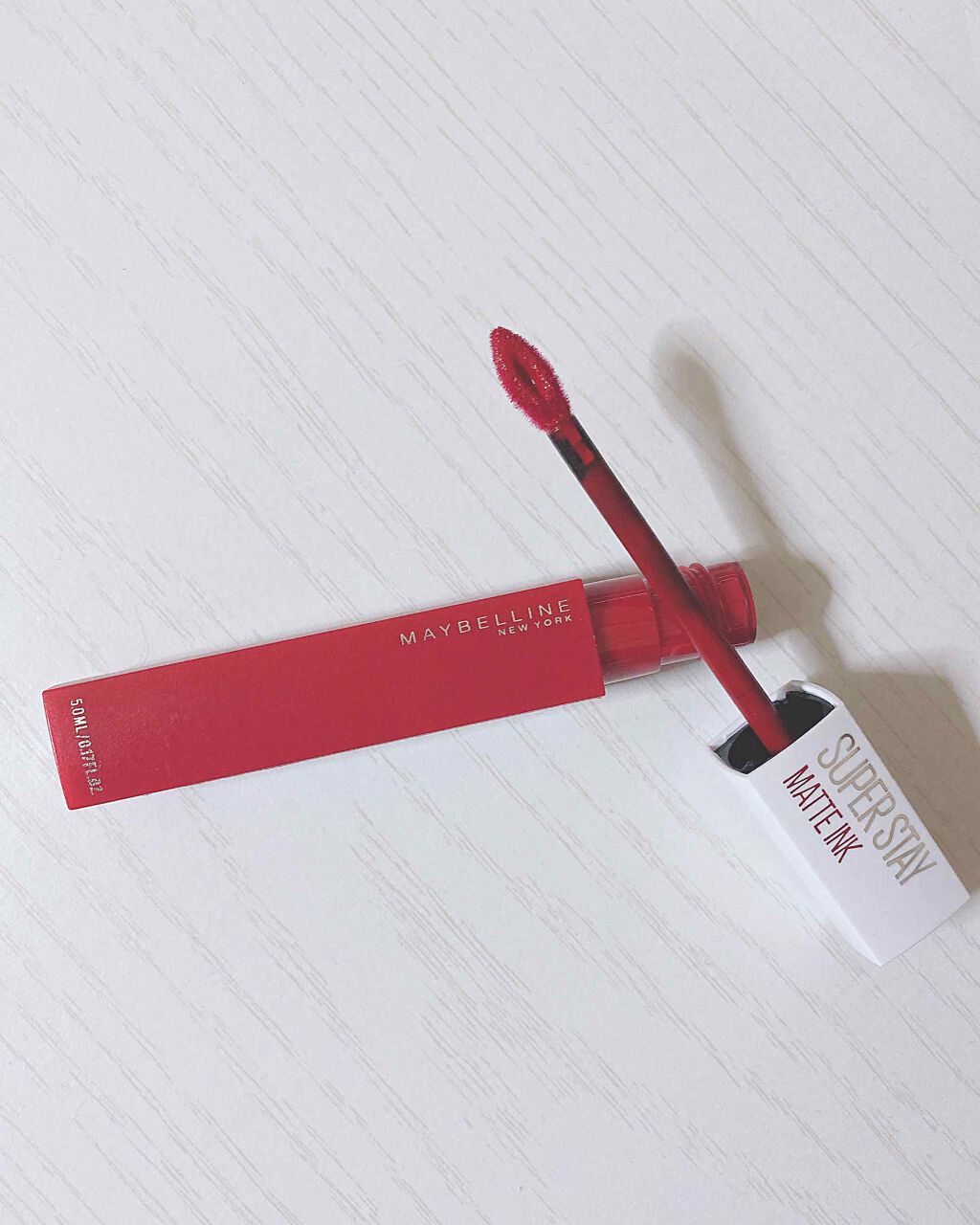 SPステイ マットインク 20/MAYBELLINE NEW YORK/口紅を使ったクチコミ（2枚目）