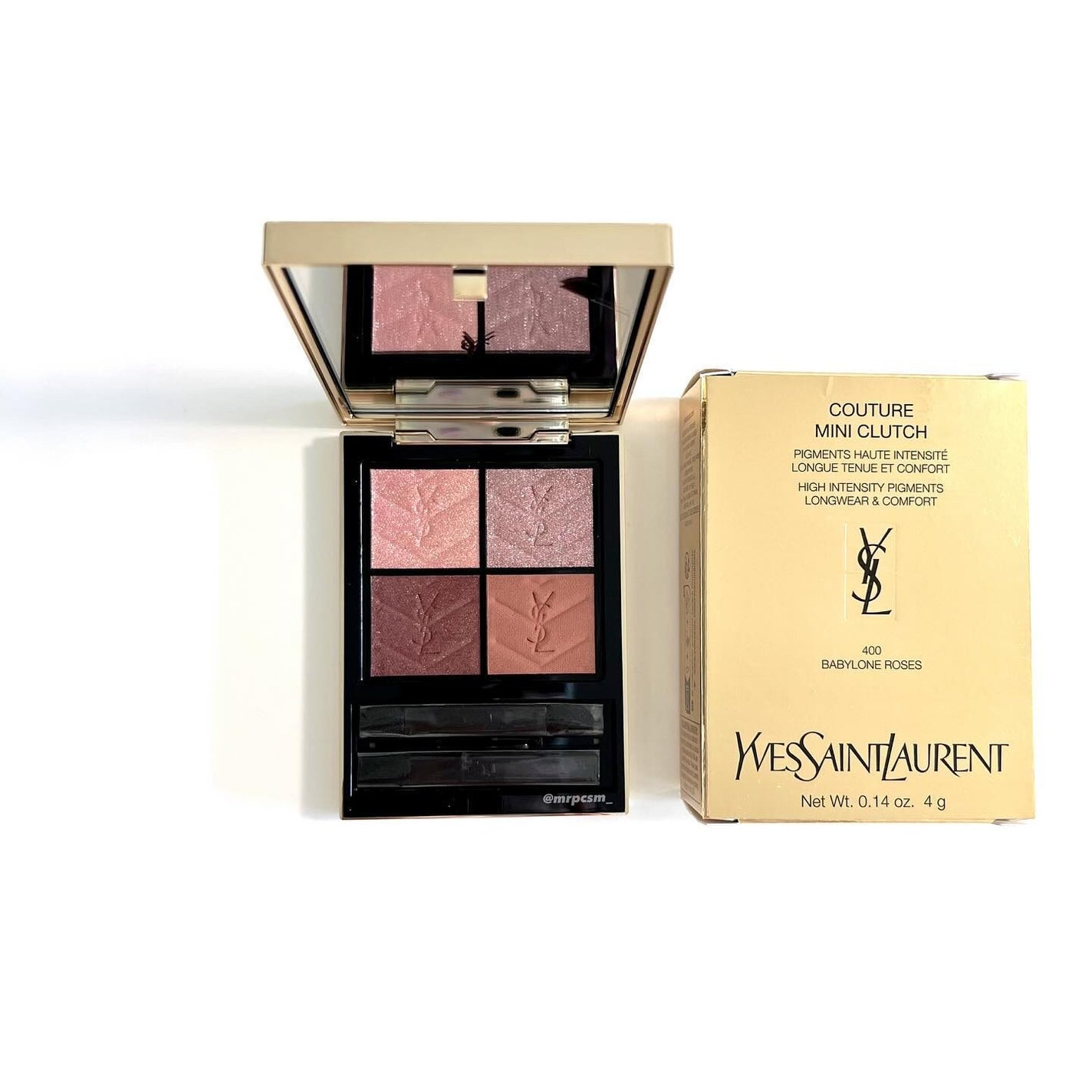 クチュール ミニ クラッチ/YVES SAINT LAURENT BEAUTE/アイシャドウパレットを使ったクチコミ(1枚目)