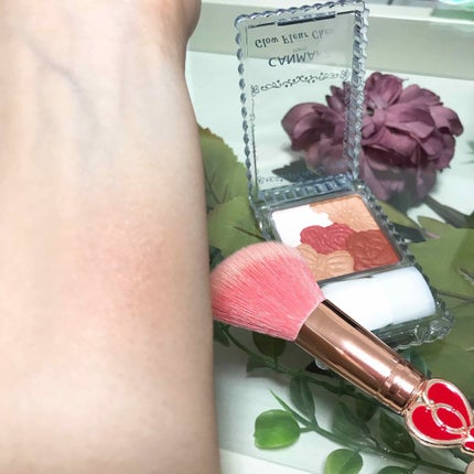 グロウフルールチークス/キャンメイク/パウダーチークを使ったクチコミ(4枚目)