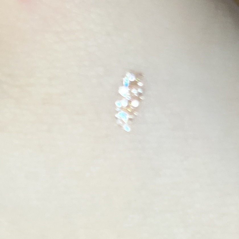 グリッターライナー(MFLリキッドアイシャドウ) ピンク/DAISO/ジェルアイライナーを使ったクチコミ（1枚目）