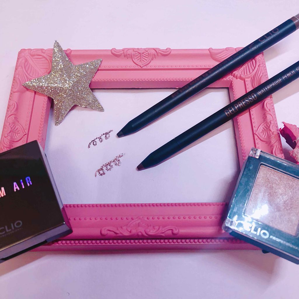 ジェルプレッソ ウォータープルーフ ペンシルジェルライナー/CLIO/ジェルアイライナーを使ったクチコミ（1枚目）