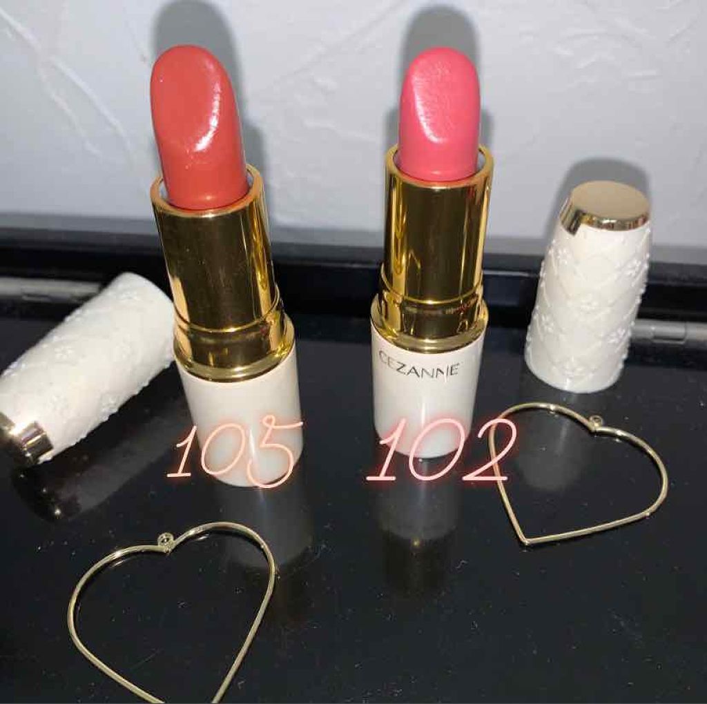 ラスティング リップカラーN/CEZANNE/口紅を使ったクチコミ（2枚目）
