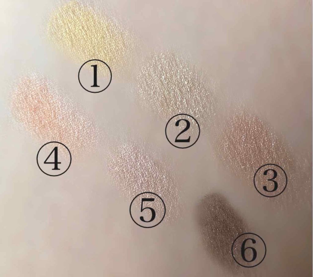 6セレクションアイズ/コフレドール/アイシャドウパレットを使ったクチコミ（3枚目）
