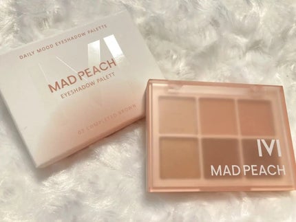 デイリームードアイシャドウパレット/MAD PEACH/アイシャドウパレットを使ったクチコミ(1枚目)