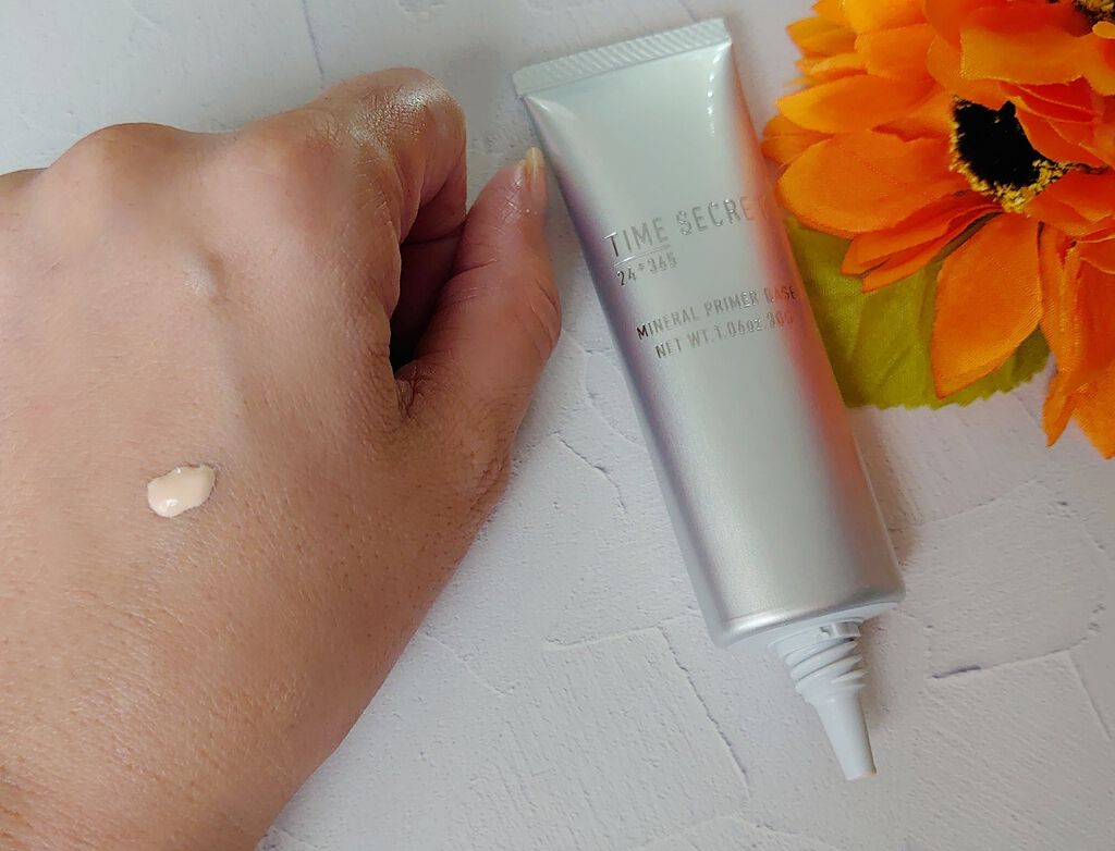 ミネラルプライマーベース クリア/TIME SECRET/化粧下地を使ったクチコミ（2枚目）