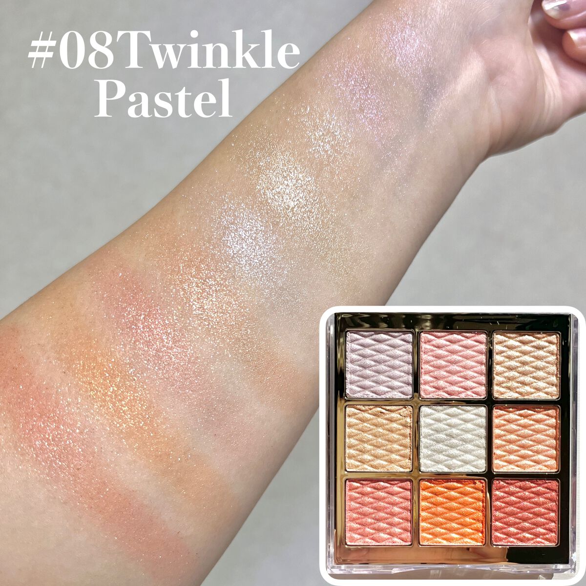 ソフトクレイビームアイシャドウパレット/AMIOK/ジェル・クリームアイシャドウを使ったクチコミ（3枚目）