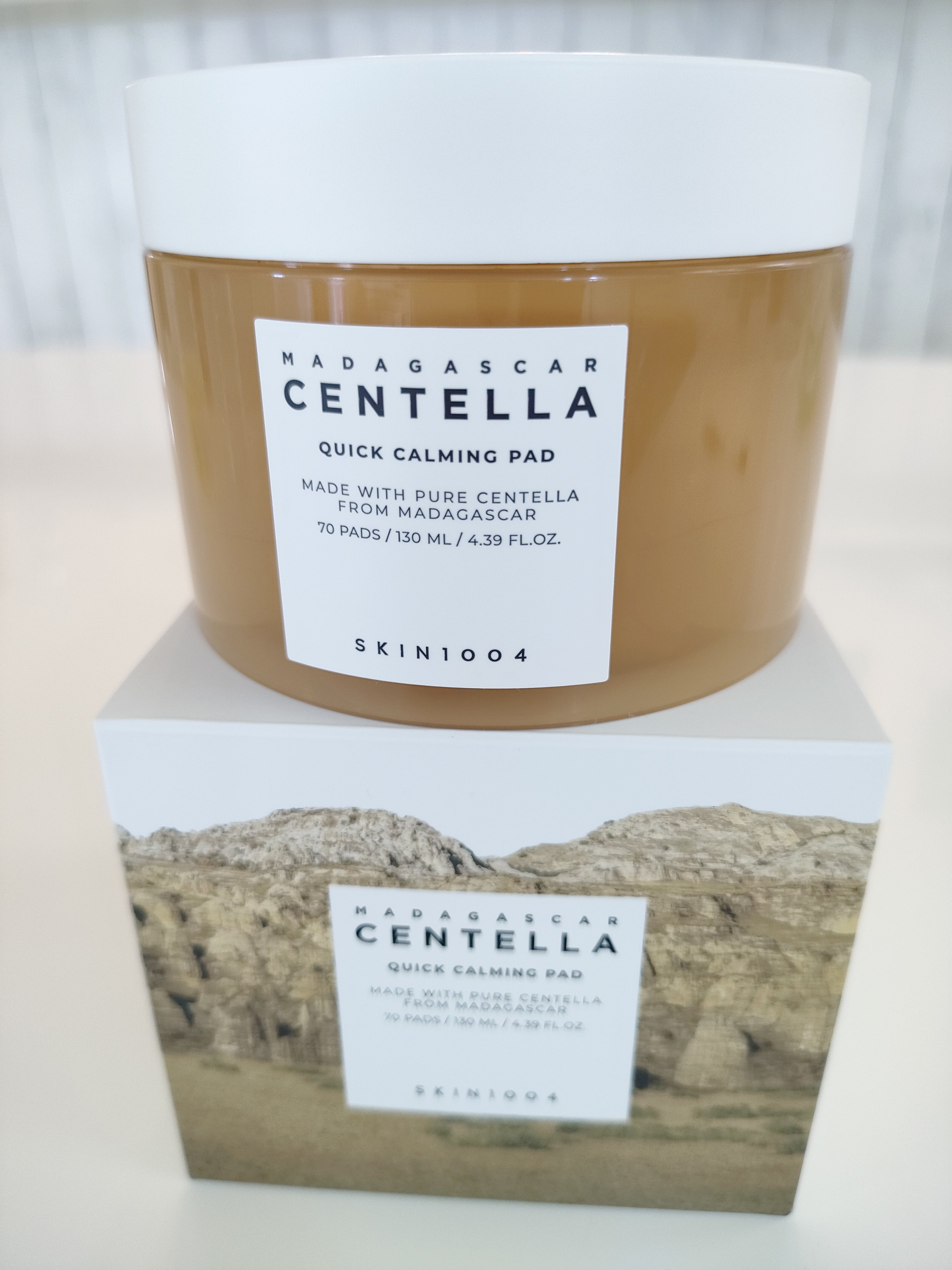 センテラ クイックカーミングパッド/SKIN1004/トナーパッドを使ったクチコミ（1枚目）