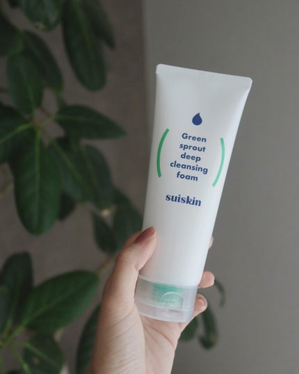 スイスキン 新芽ディープクレンジングフォーム/suiskin/洗顔フォームを使ったクチコミ(4枚目)