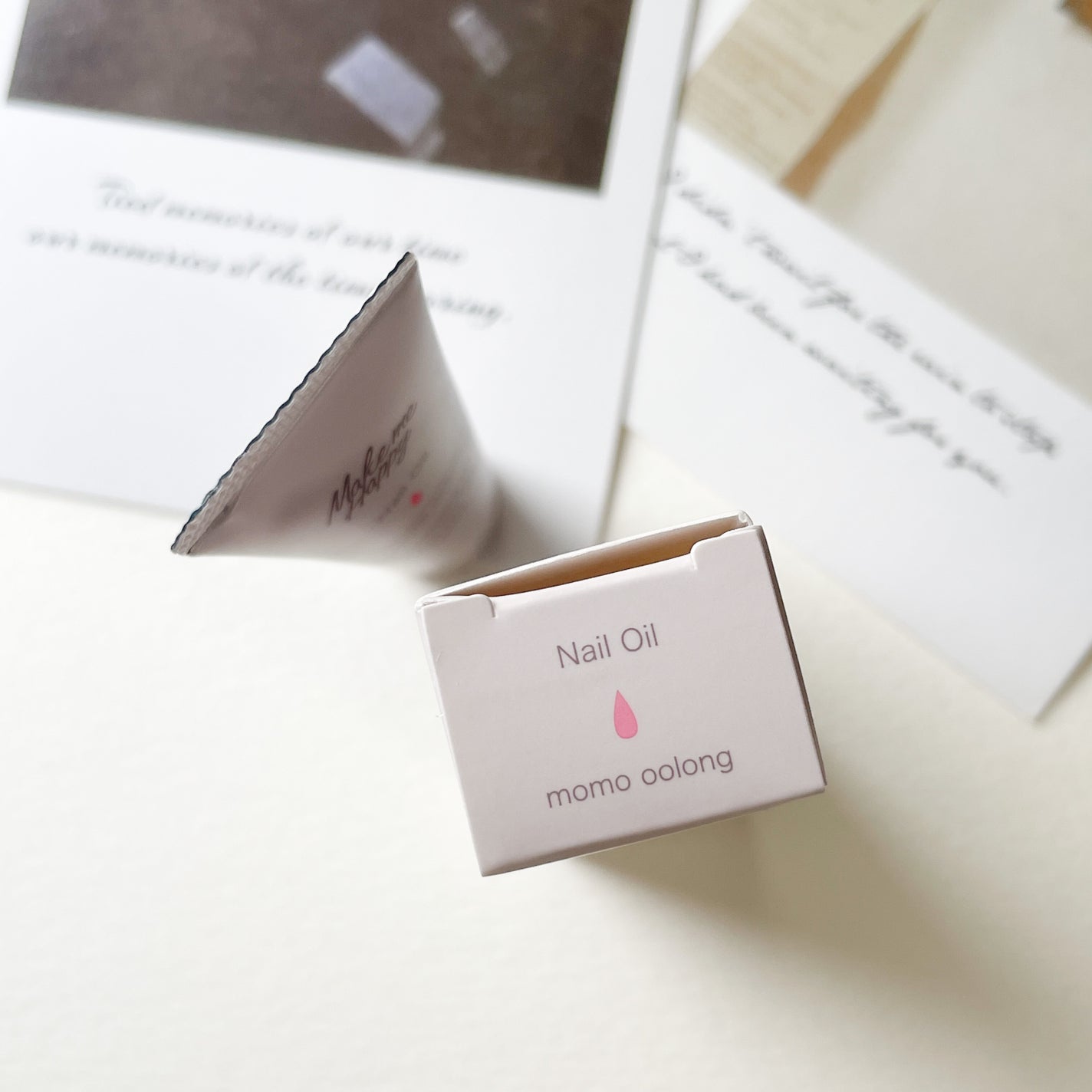 メイクミーハッピー ネイルオイル momo oolong/キャンメイク/ネイルオイル・トリートメントを使ったクチコミ(4枚目)