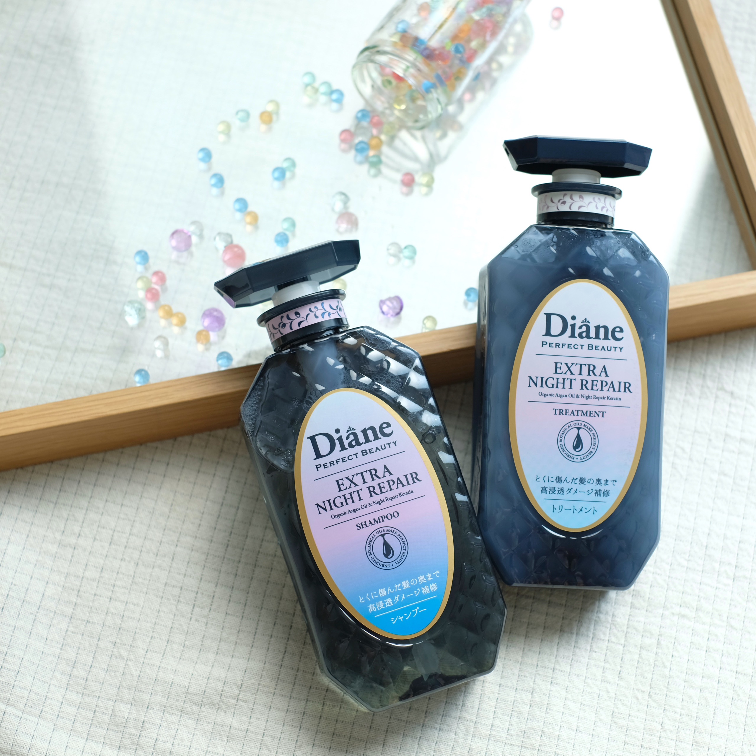 エクストラナイトリペア シャンプー＆トリートメント シャンプー & トリートメント（2024年バージョン）/ダイアン/市販シャンプーを使ったクチコミ（3枚目）