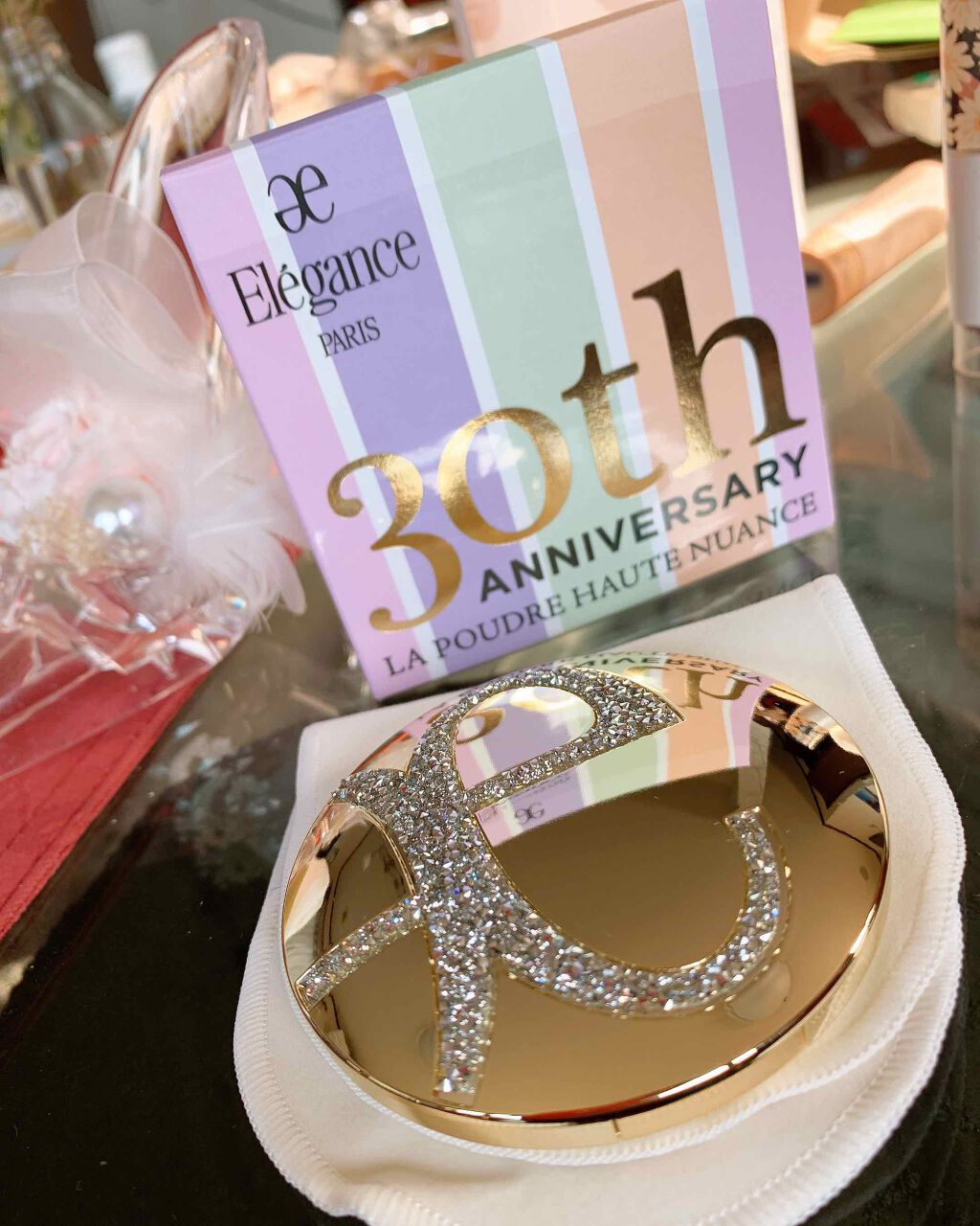 ラ プードル オートニュアンス/Elégance/プレストパウダーを使ったクチコミ(1枚目)