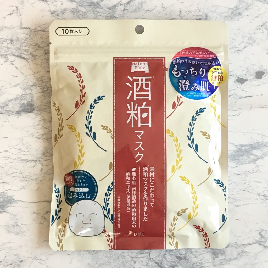 ワフードメイド 酒粕マスク/pdc/シートマスク・パックを使ったクチコミ（1枚目）