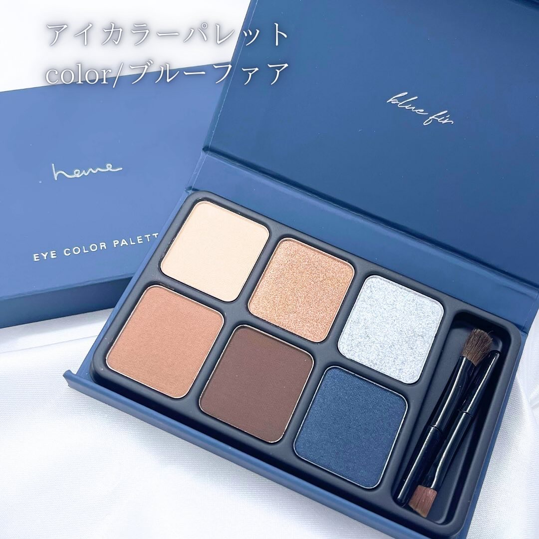 アイカラーパレット/heme/アイシャドウパレットを使ったクチコミ（2枚目）