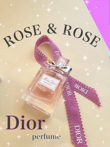 名前からしてローズ好きにはたまらない。
Diorの香水のレビューです！

こちらは30ml入りの小さいサイズです！

香水はあまり買わないですが、
なんとなく一個ほしいなぁと思い購入しました！
何個もフ