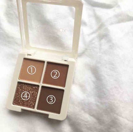 センムル シャドウ ボックス(1)/the SAEM/アイシャドウパレットを使ったクチコミ(2枚目)