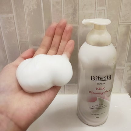 もっちりミルク泡クレンジング/ビフェスタ/クレンジングを使ったクチコミ(1枚目)