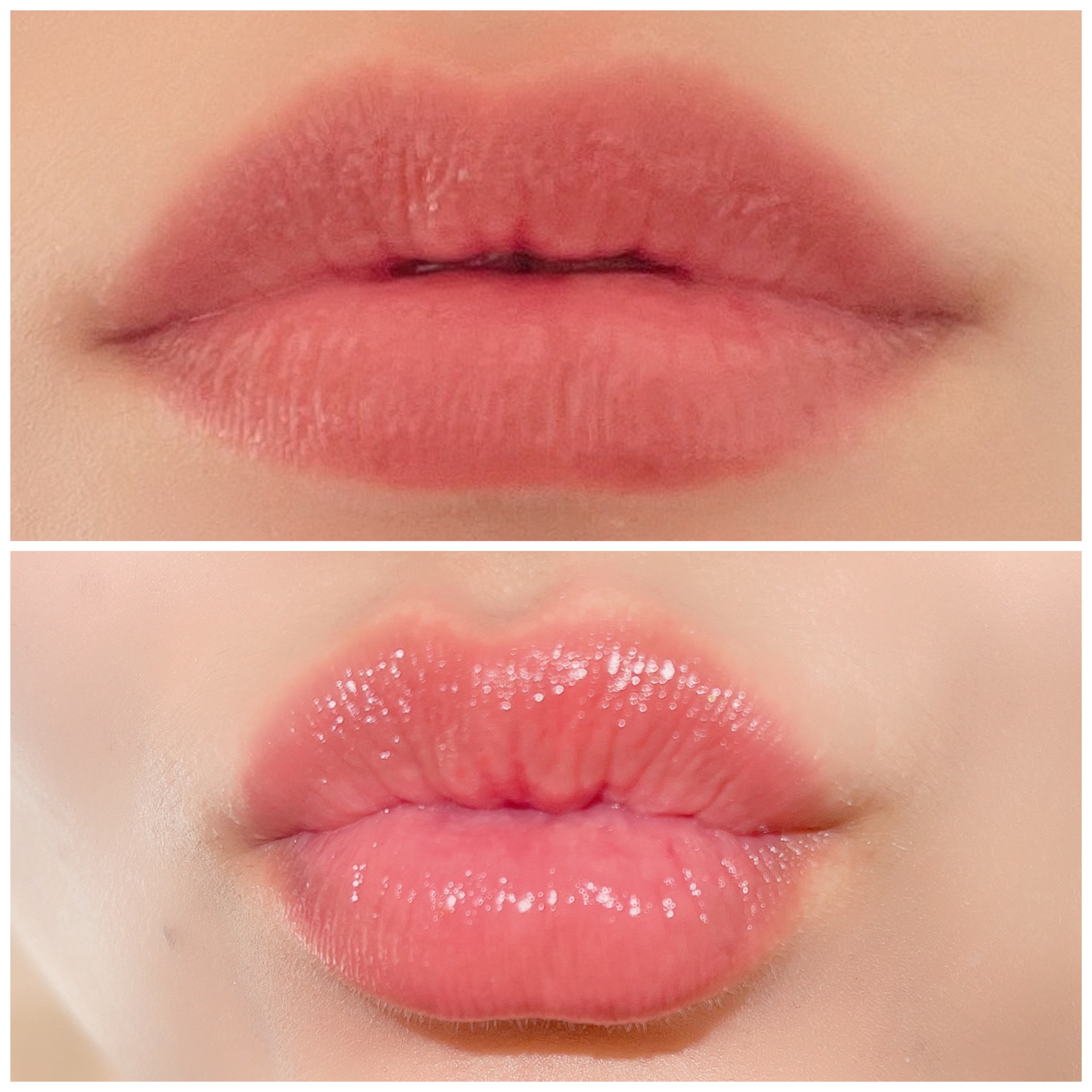 グラスティングメルティングバーム/rom&nd/リップバームを使ったクチコミ（2枚目）