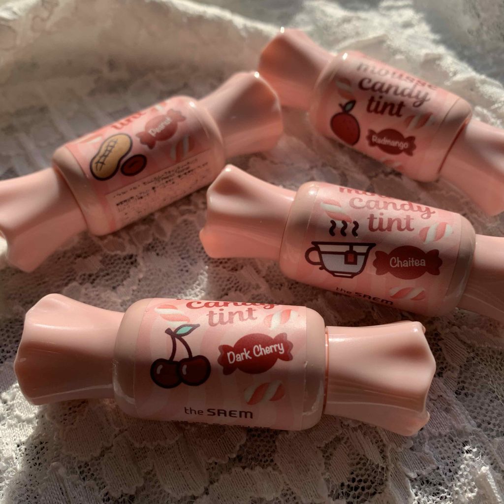 ムース キャンディー ティント/the SAEM/リップティントを使ったクチコミ（2枚目）