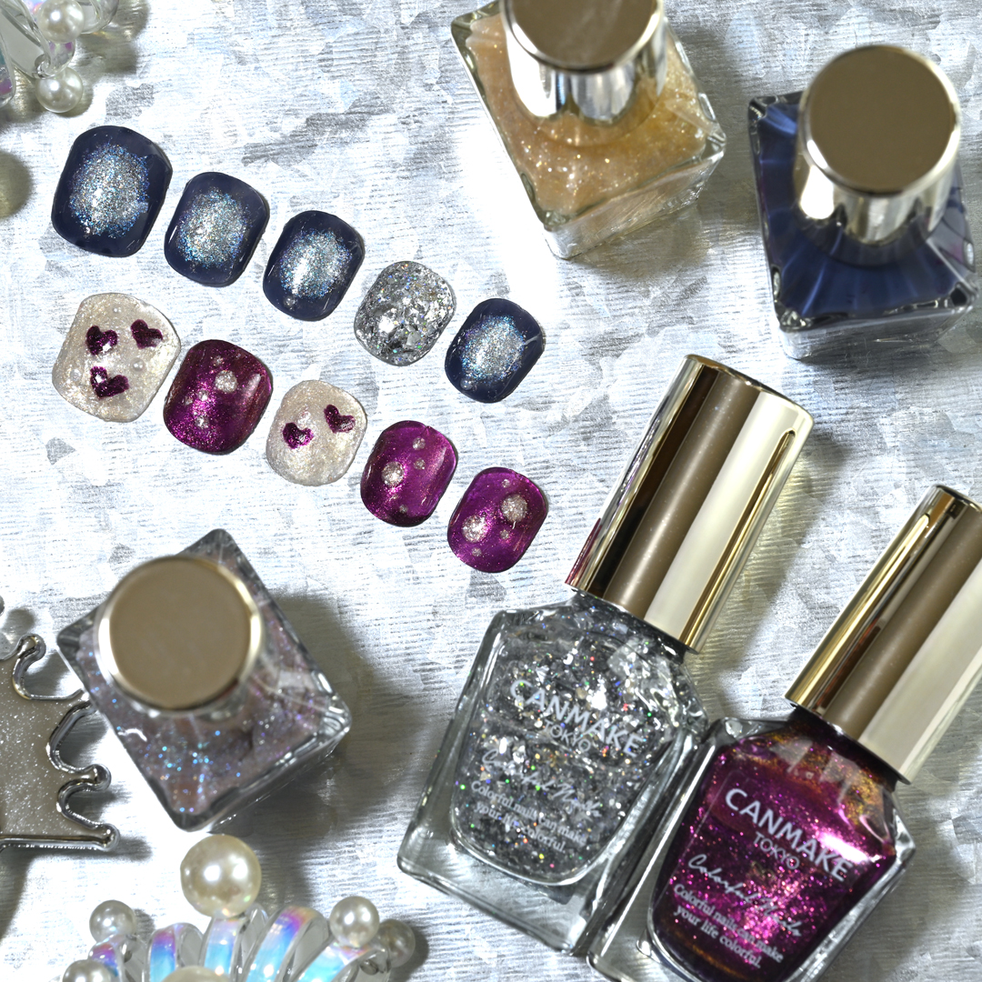 カラフルネイルズ/キャンメイク/マニキュアを使ったクチコミ（1枚目）