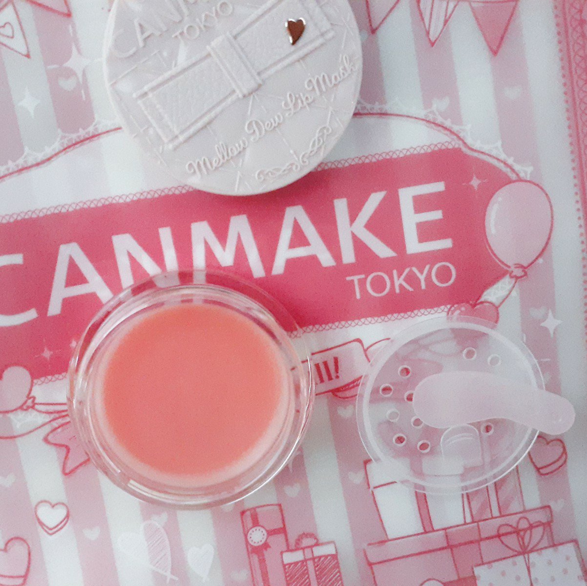 メロウデューリップマスク/キャンメイク/リップマスクを使ったクチコミ（2枚目）