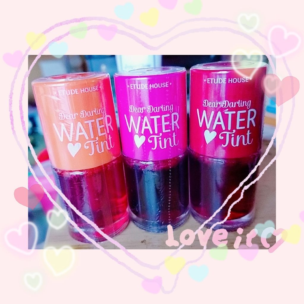 ウォーターティント/ETUDE/リップグロスを使ったクチコミ（1枚目）