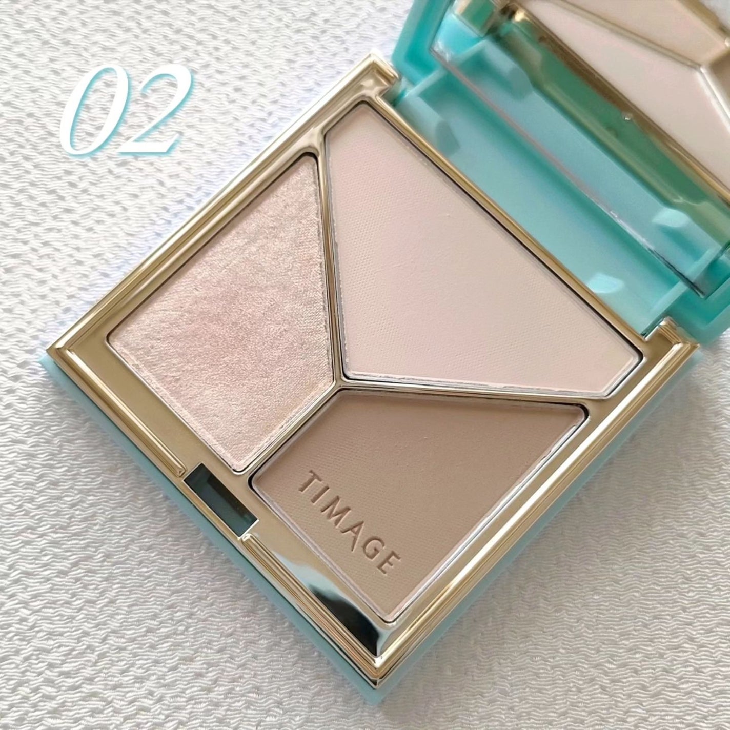 ハイライトシェーディングパレット/TIMAGE/パウダーハイライトを使ったクチコミ(6枚目)