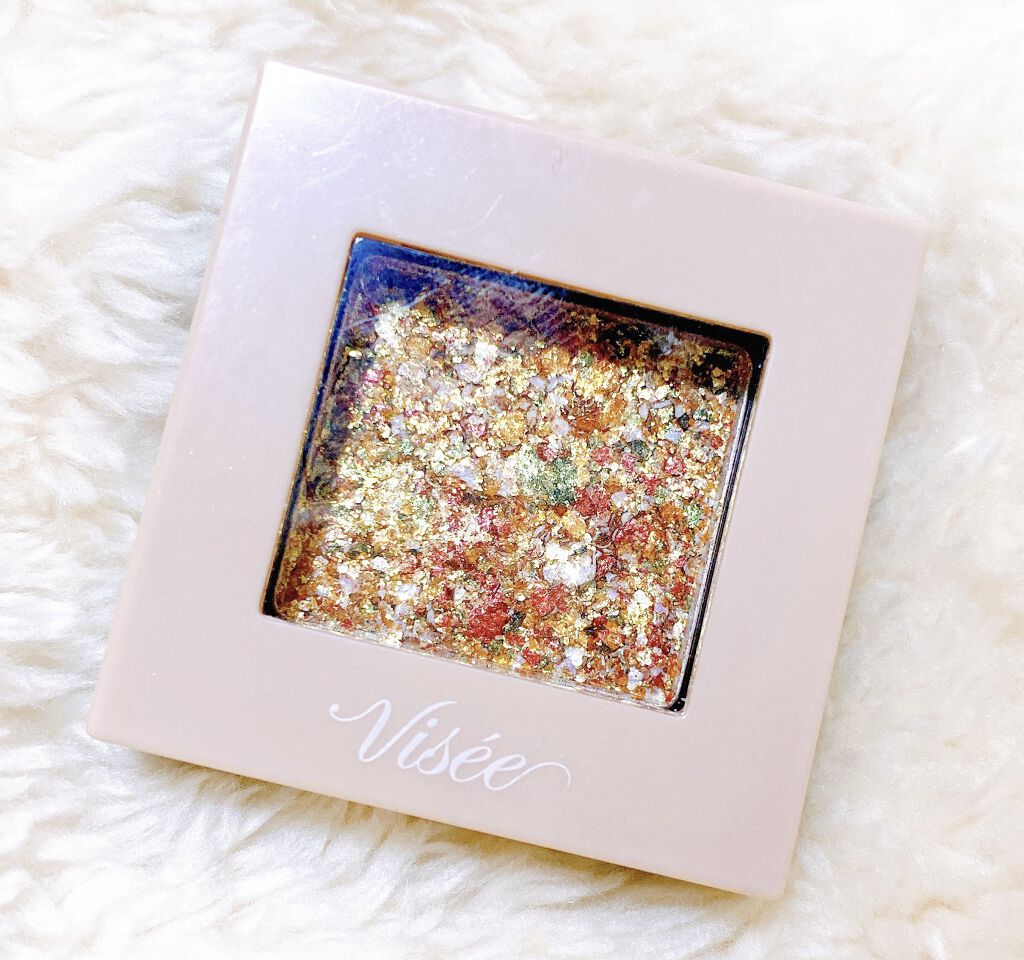 リシェ オーロラグリッター アイズ/Visée/ジェル・クリームアイシャドウを使ったクチコミ（1枚目）