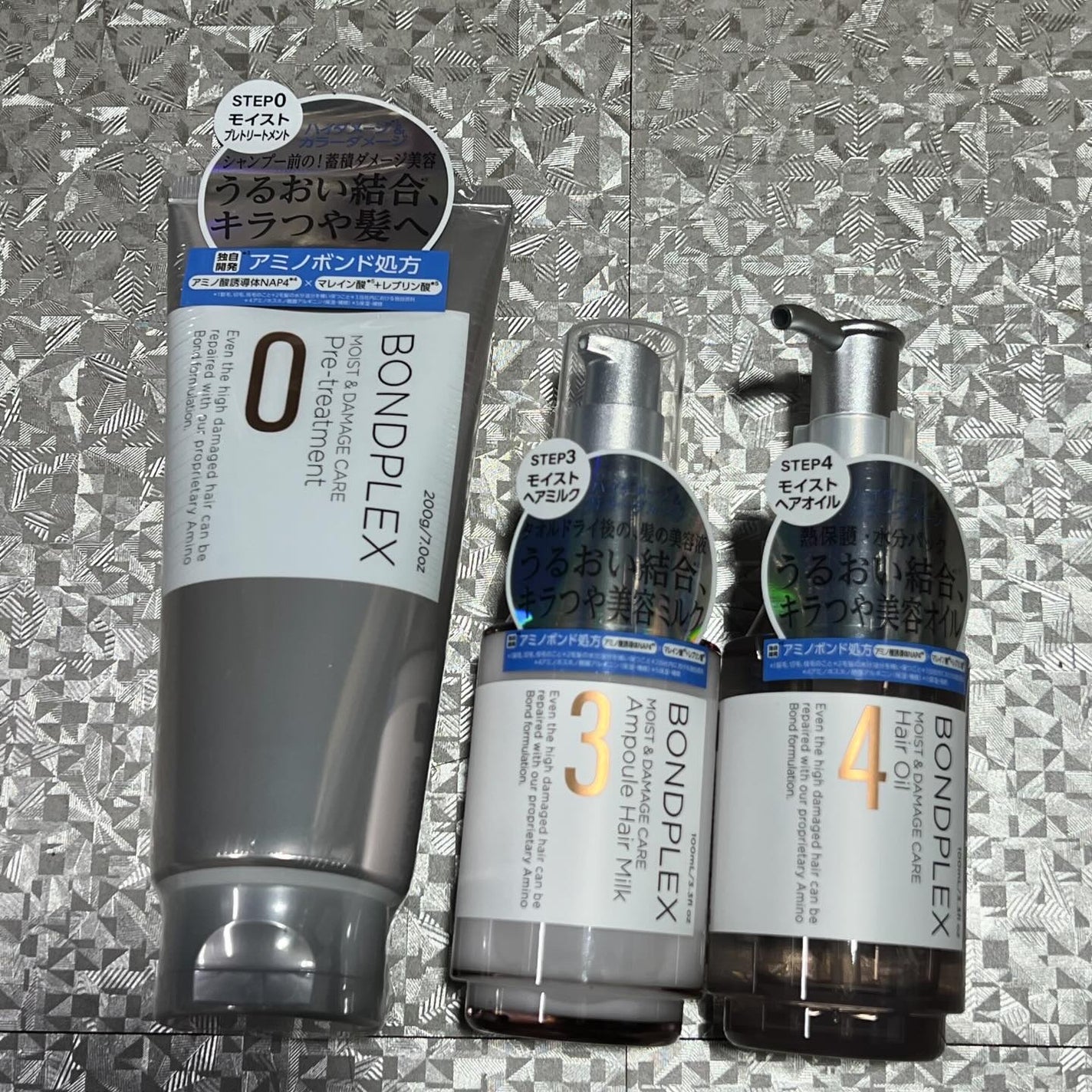 モイスト&ダメージケア プレヘアトリートメント/ボンドプレックス/洗い流すヘアトリートメントを使ったクチコミ(2枚目)