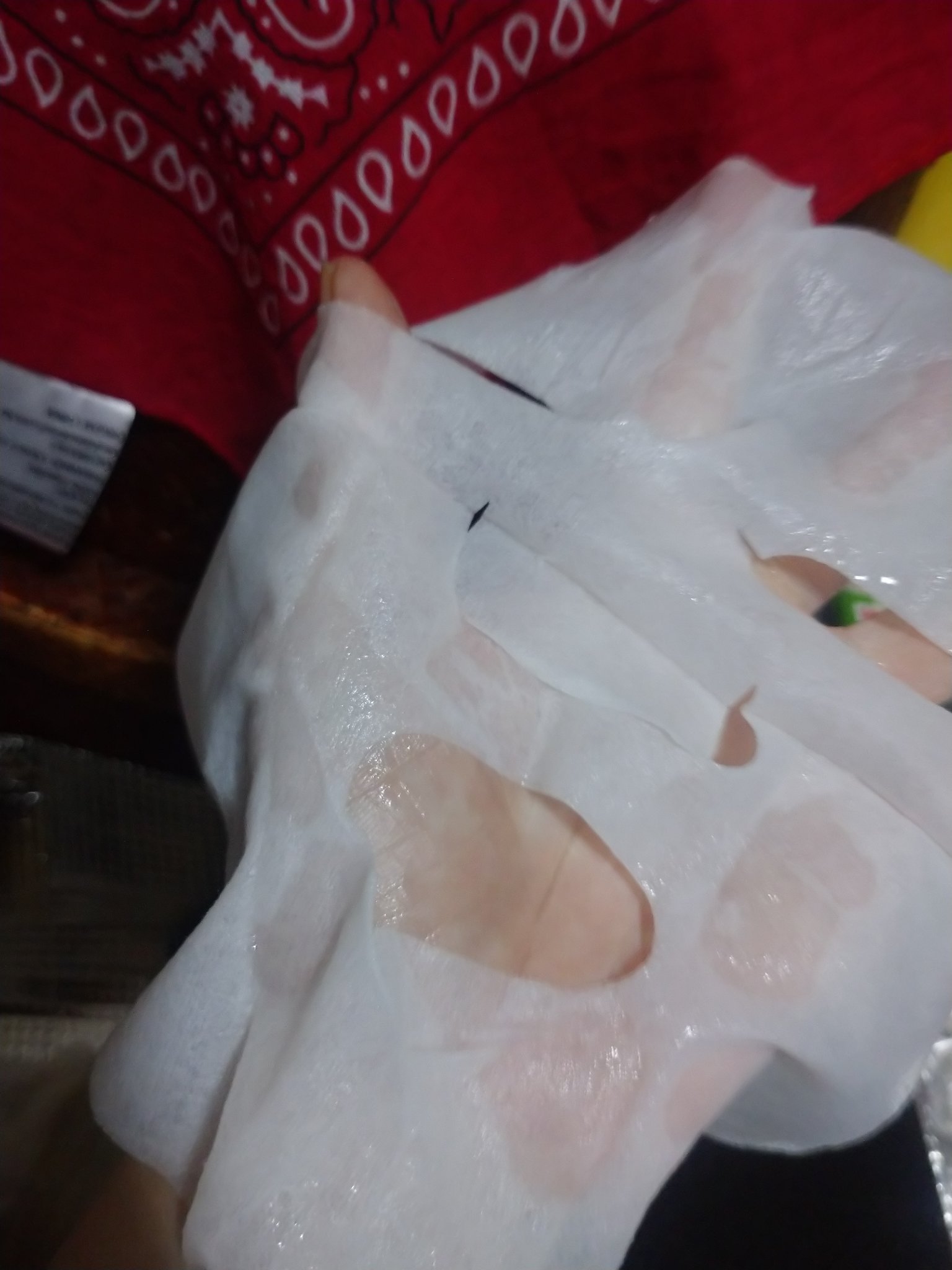 ノニサンジプレミアムカタツムリマスク/Coreana/シートマスク・パックを使ったクチコミ（3枚目）