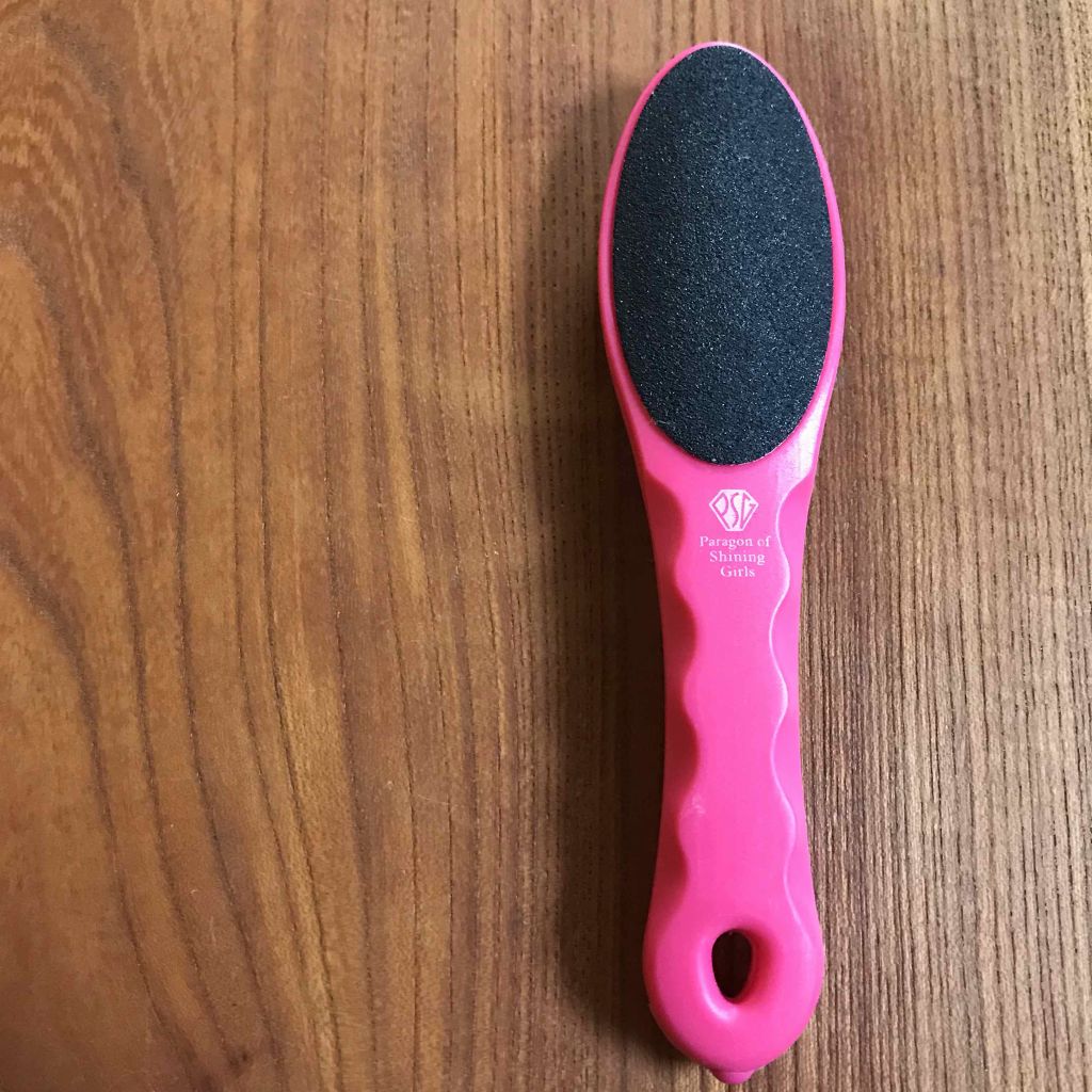 お風呂で使える カカトのヤスリ S/グリーンベル/バスグッズを使ったクチコミ（1枚目）