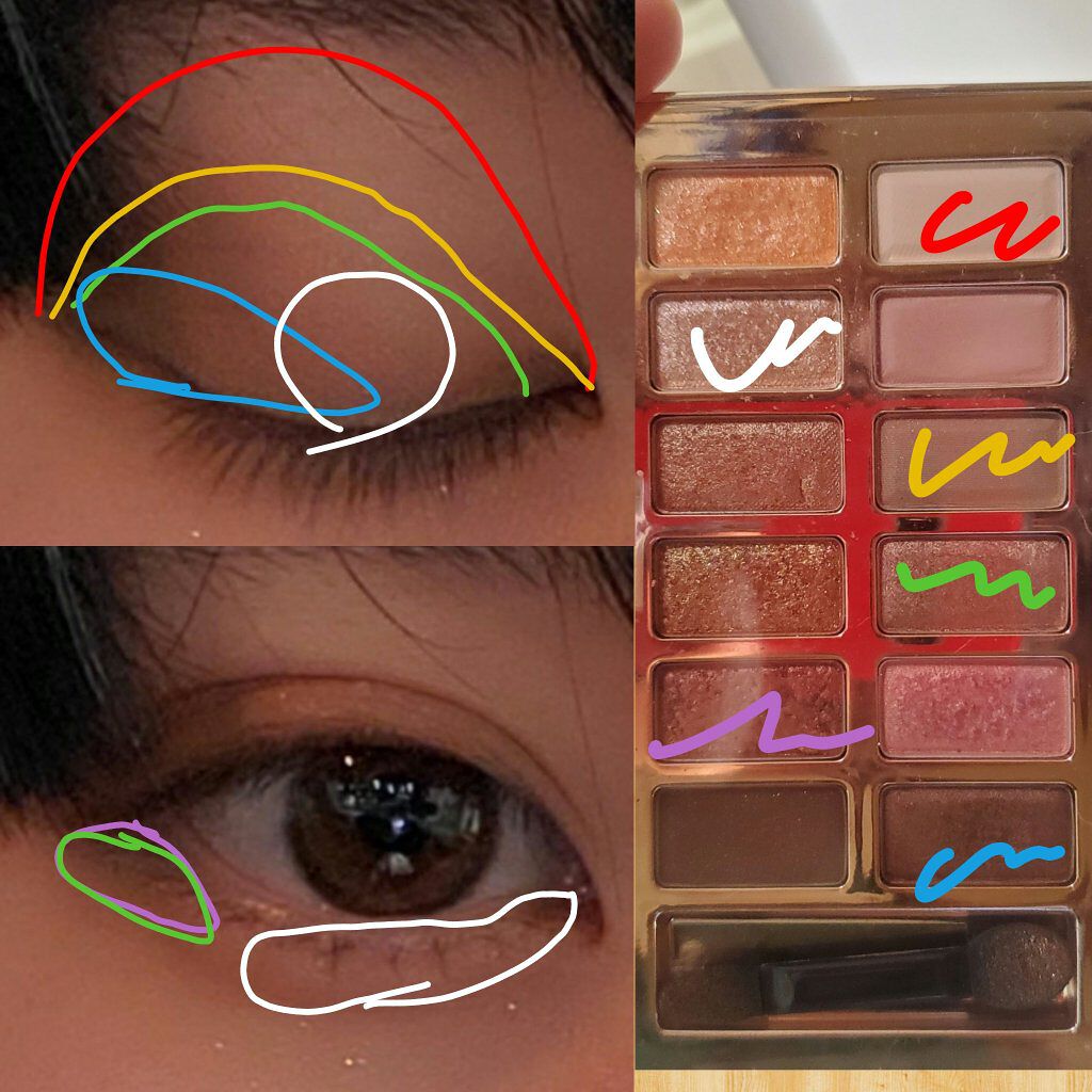 バレンタインボックス/VAVI MELLO/アイシャドウパレットを使ったクチコミ(2枚目)