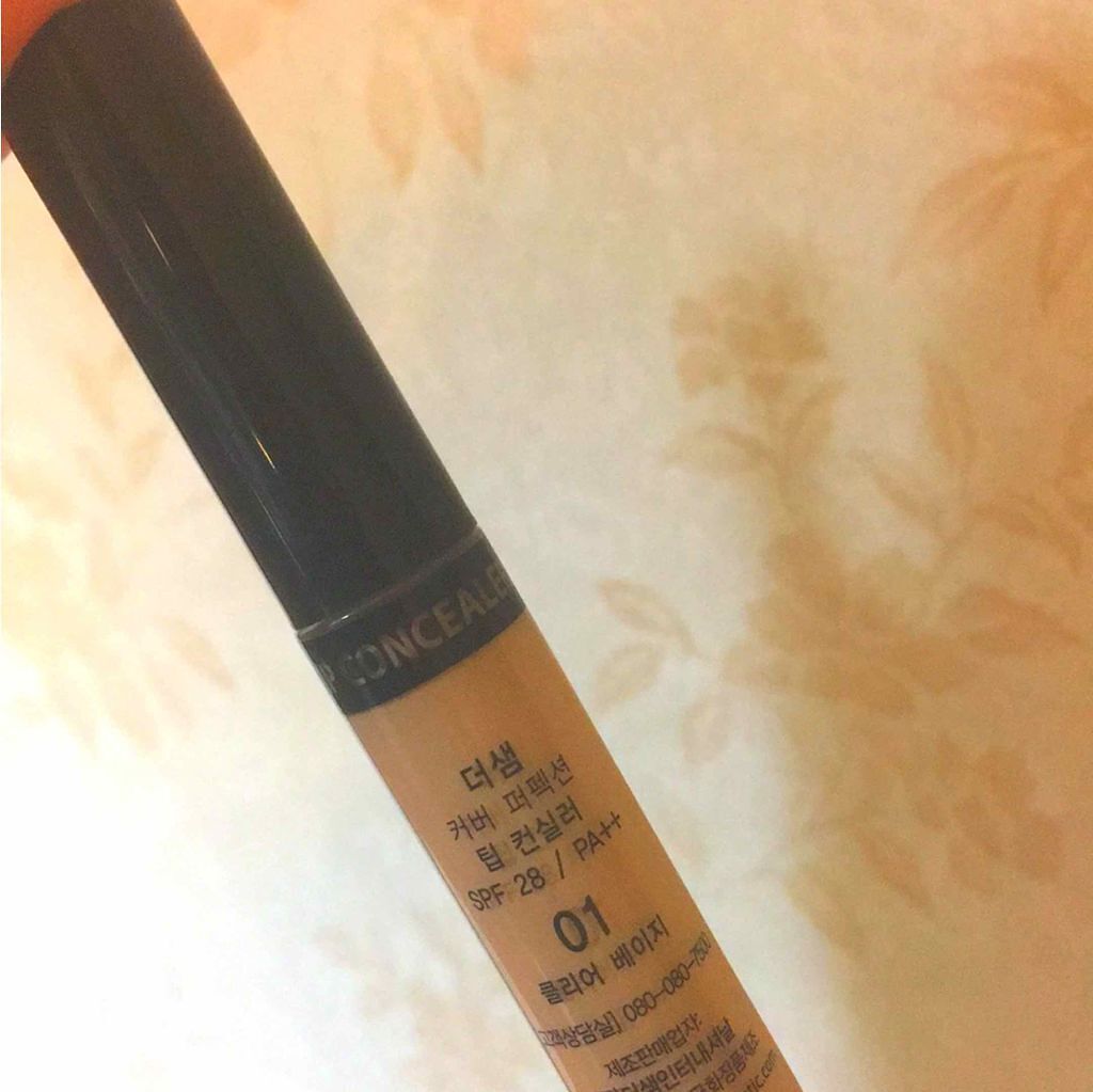 カバーパーフェクション チップコンシーラー/the SAEM/リキッドコンシーラーを使ったクチコミ(1枚目)