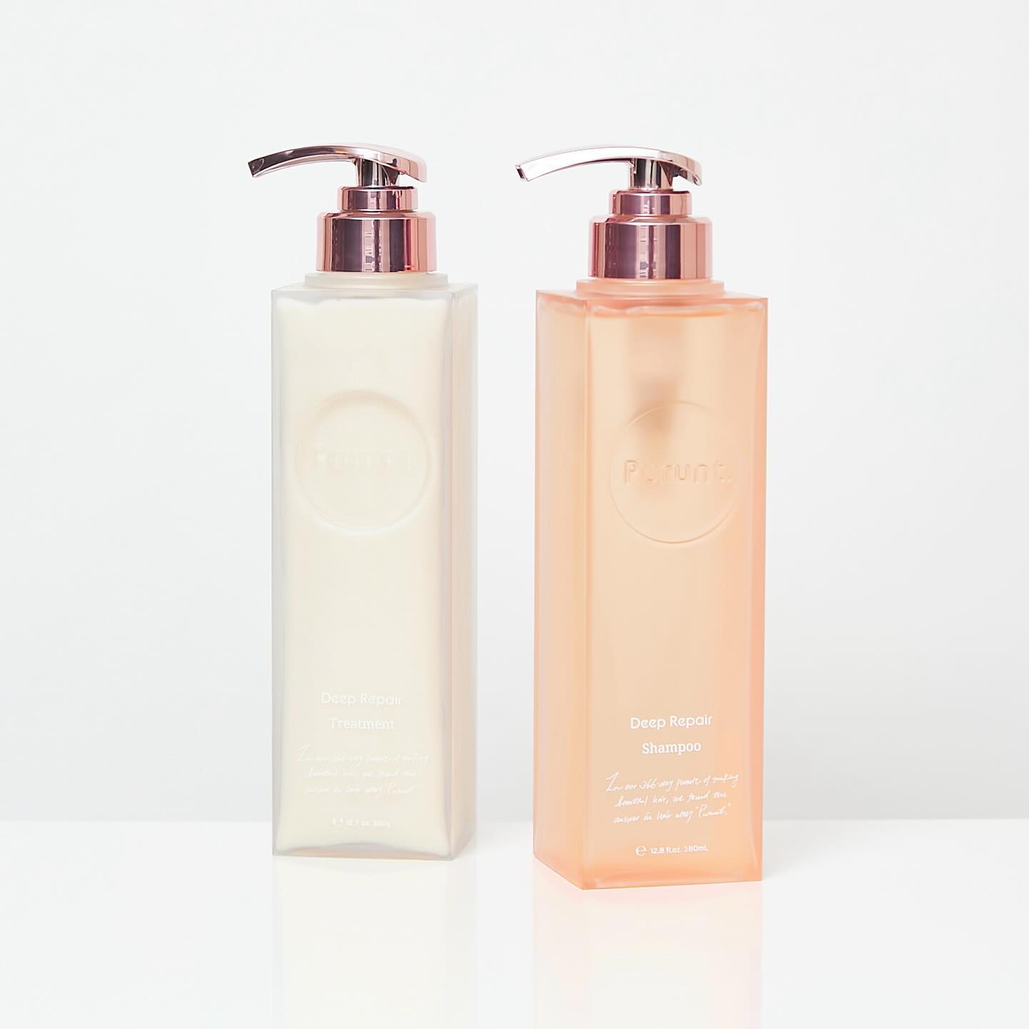プルント ディープリペア美容液シャンプー／トリートメント/Purunt./市販シャンプーを使ったクチコミ（1枚目）