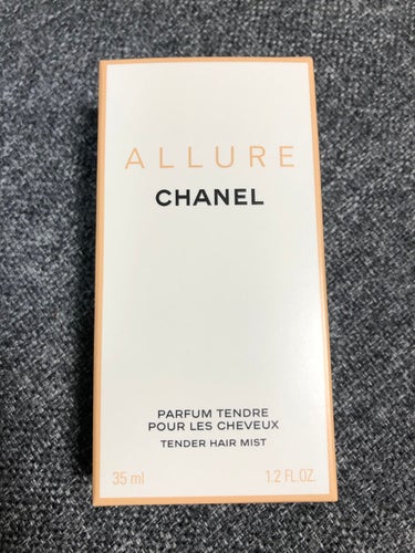 CHANEL アリュール テンダー ヘア ミストのクチコミ「CHANEL  アリュール テンダー ヘア ミスト
35ml
5,830円税込



一日中い.....」（2枚目）