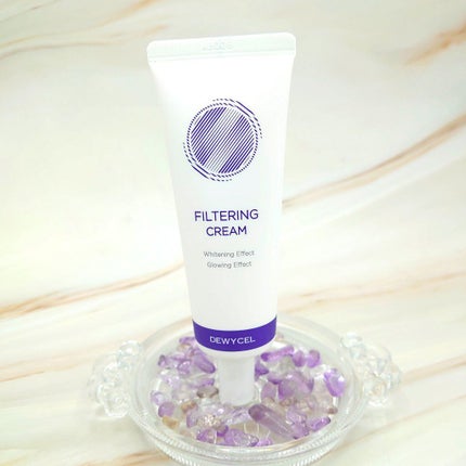 フィルタリングクリーム/DEWYCEL/日焼け止めクリームを使ったクチコミ(3枚目)